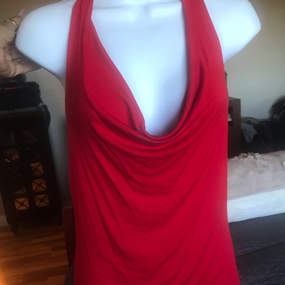 Nice red  blouse,